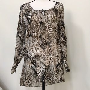 BCBG MAXAZRIA Embellished Top